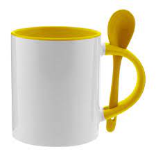 TAZA CON CUCHARA 11oz