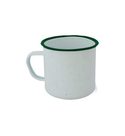 TAZA PELTRE CON BORDE DE COLOR 11oz