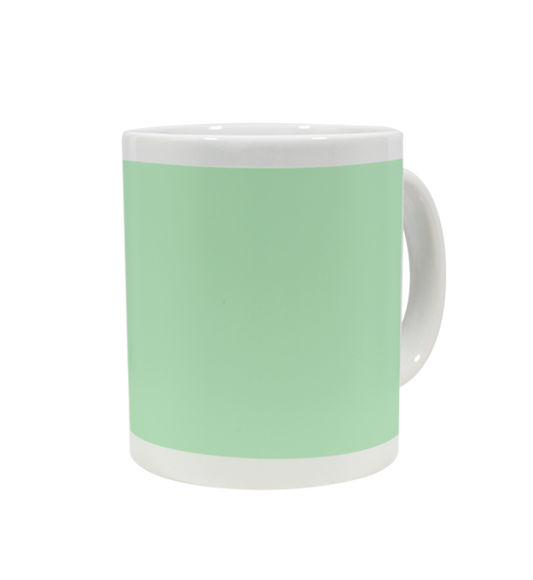 TAZA CON VENTANA FLUORECENTE GLOW IN THE DARK CON CAJA INDIVIDUAL 11oz